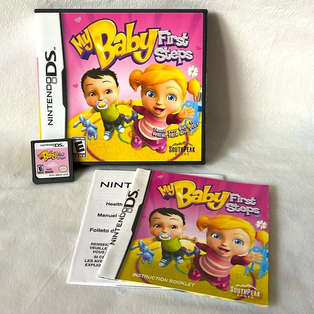Nintendo DS Game, My Baby First Steps, Rated E, Complete with Case & Manual